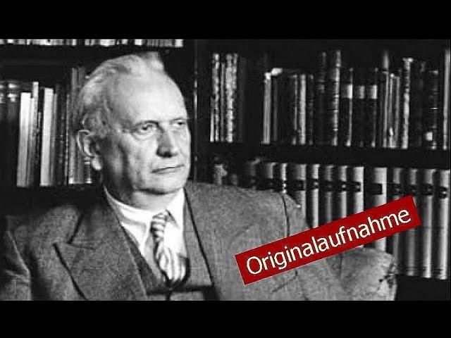 Karl Jaspers - Die Aufgabe der Philosophie in der Gegenwart (Vortrag)