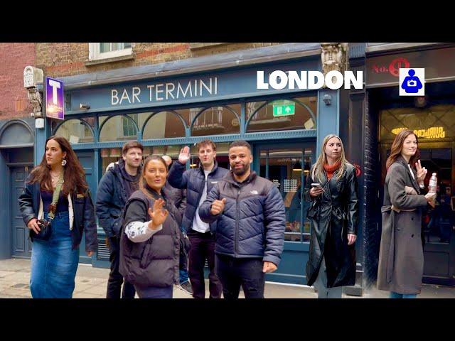 London Spring Walk  West End, Piccadilly Circus to SOHO | Central London Walking Tour | 4K HDR