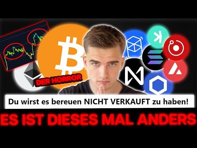 Crypto: Things are getting SERIOUS, BECAUSE then I will SELL EVERYTHING!