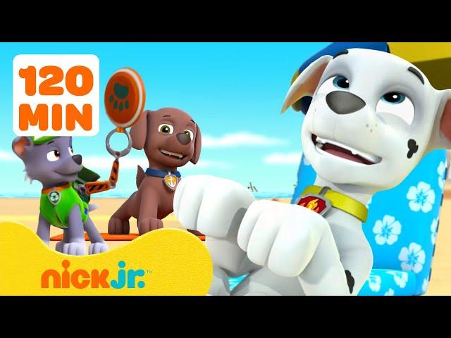 PAW Patrol Best Beach Rescues! ️ 120 Minutes | Nick Jr.