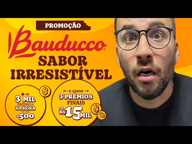 PROMOÇÃO BAUDUCCO SABOR IRRESISTÍVEL