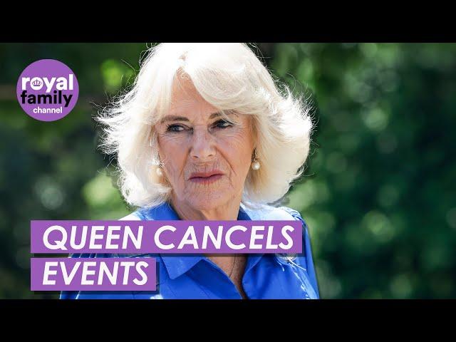 Queen Camilla Cancels Events After Becoming Sick With Chest Infection