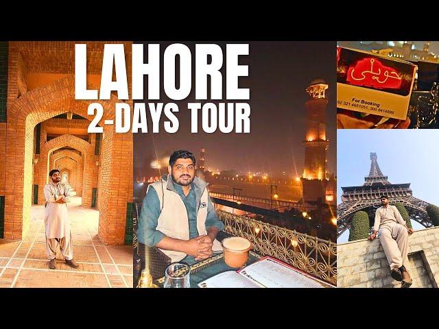 Exploring  Lahore - Haveli Restaurant - Orange Line Train - Eiffle Tower - Complete Vlog -