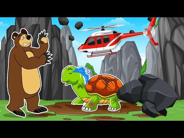 The Unlucky Turtle And The Bear’s Rescue