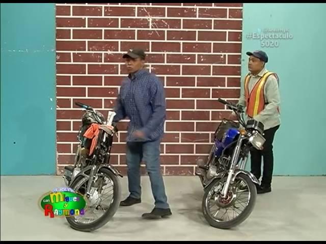 LOS MOTORISTA EN AREIR CON ( MIGUEL Y RAYMOND )