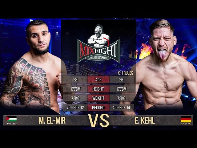 M. El Mir vs Enriko Kehl // Mixfight Championship 2018 Frankfurt