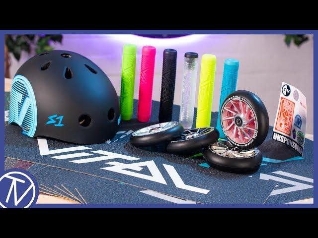 Aztek Ermine Wheels, Vital Parts, and More - What's New in Scootering │ The Vault Pro Scooters