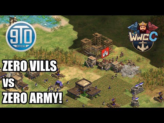 Low eco or low military? - CptnRubberDucky vs DandyDan | Age of Empires II - WWCC