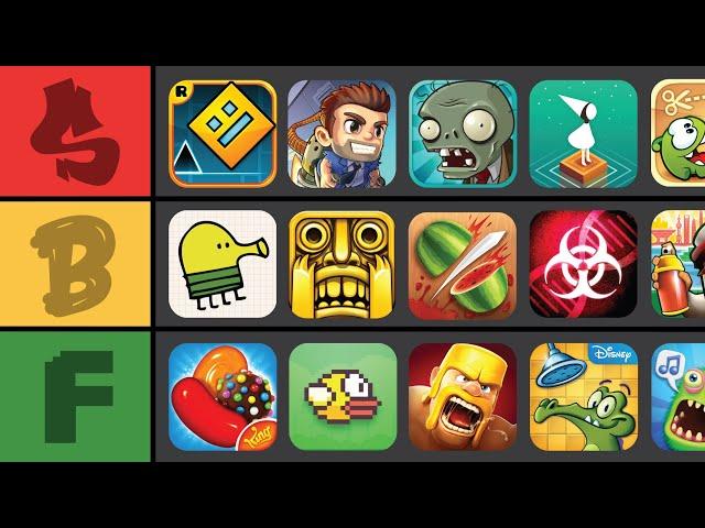 I played and ranked EVERY Classic Mobile Game