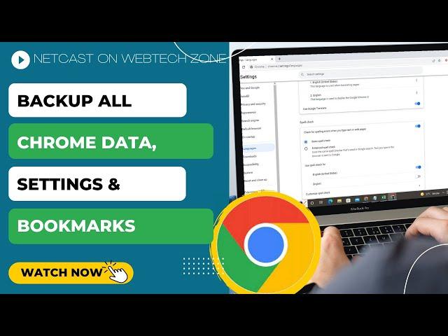 How to Backup All Chrome Data, Settings, Bookmarks | Can We Export All Chrome Settings?