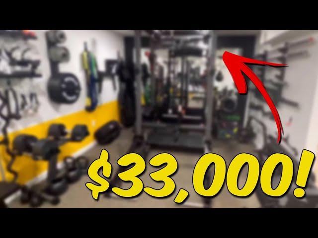 This $33000 Home Gym is SO Clean!