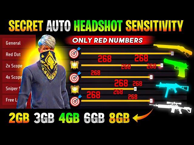 Secret Headshot Sensitivity| After Ob47 Update Headshot Sensitivity|Free Fire Auto Headshot Setting