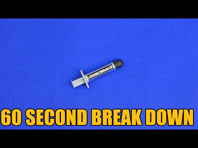 Arctic Silver 5 60 Second Break Down