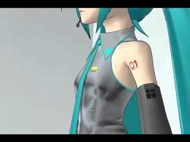 Hatsune Miku's 1st Demo Song Vocaloid 01 Hoshi no Kakera ~Beatiful Ballad~ PV.mp4