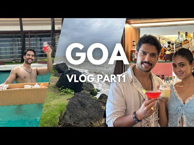 THE GOA VLOG | Part-1| Travel to Deltin Royale Ft Sai Ketan Rao & Shivangi Khedkar