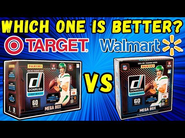 THE BATTLE OF THE MONOPOLIES! 2024 DONRUSS FOOTBALL MEGA BOXES