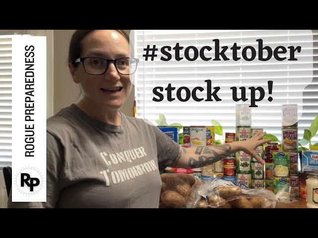 Stock Up on Food Storage NOW during #STOCKTOBER