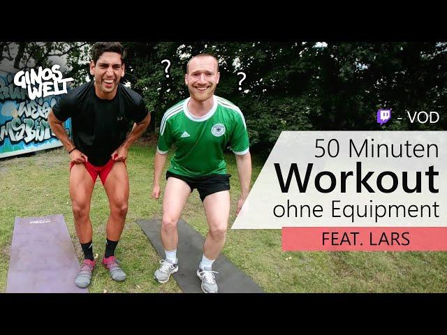 Workout mit Lars Eric Paulsen von Rocket Beans TV | Gino Singh Homeworkouts