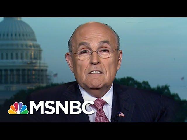 Rudy Giuliani: Trump Believes Obama Was Born In The US | Hardball | MSNBC