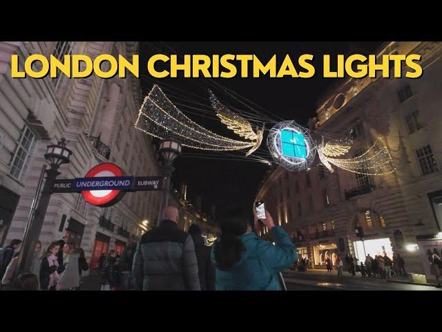 The Best Way to Explore London at Night | Christmas Lights Night Walking Tour