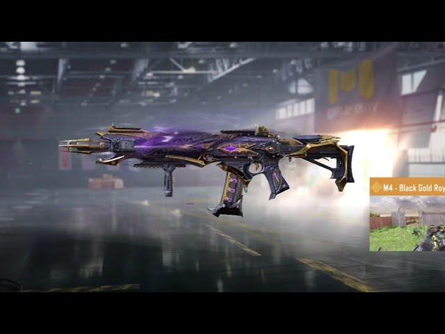 YOU CAN ALSO GOT THIS MYTHIC M4 BLACK GOLD ROYAL  VIDEO.392