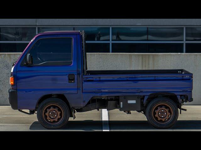 Midnight Purple 3 Honda Acty Kei Truck Review