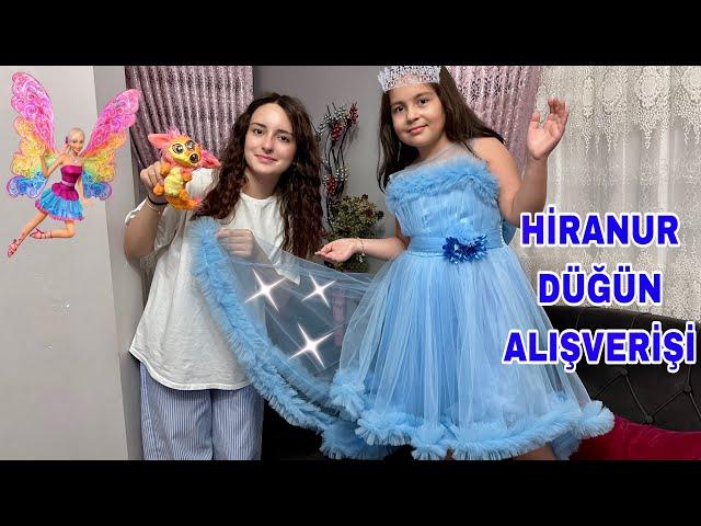 ZEYNEP DÜĞÜN ALIŞVERİŞ VLOG / HİRANUR’A ELBİSE ALDIK !!!