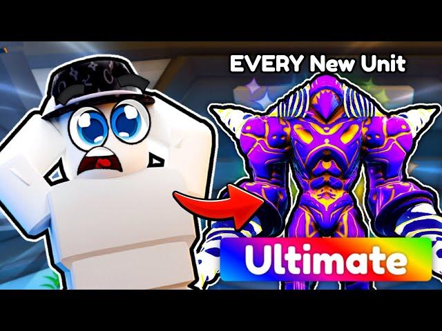I Unlocked EVERY CHAOS MODE UNIT In Toilet Tower Defense..
