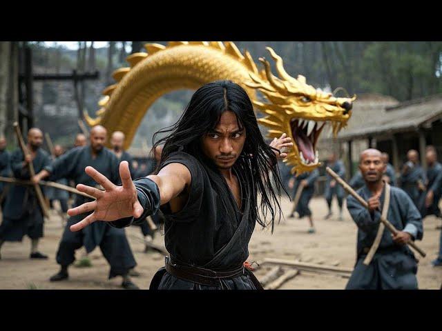 Kung Fu Movie! A group of Shaolin martial monks go up together but can't defeat the kung fu kid!