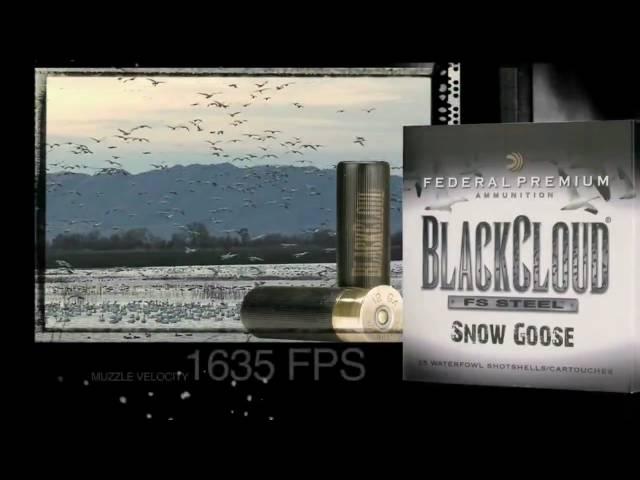 Ammo Commercial: Federal Premium Black Cloud Snow Goose Shotshells