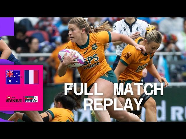 Maddi Levi on FIRE | Australia v France | HSBC SVNS Hong Kong 2025 | Full Match Replay