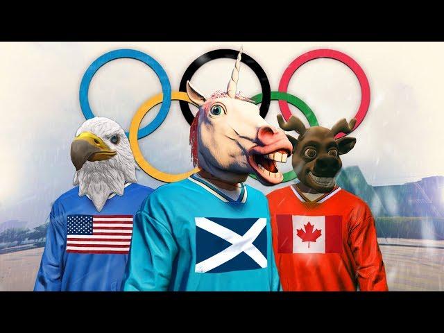 GTA 5 WINTER OLYMPICS 2018!! - GTA 5 Funny Moments