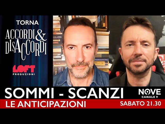 Accordi&Disaccordi torna in prima serata. L'anticipazione di Luca Sommi e Andrea Scanzi