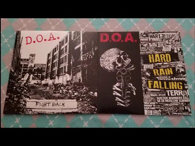 D.O.A. record collection.