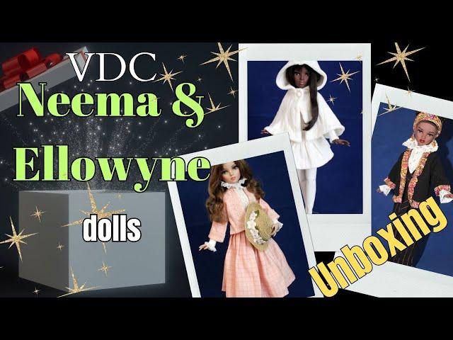 Unboxing Video for the New VDC Ellowyne & Neema Dolls by Robert Tonner / Virtual Doll Convention