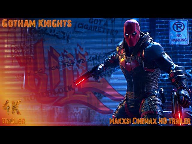 Gotham Knights — Геймплейное видео Красного Колпака (4К, 2022)
