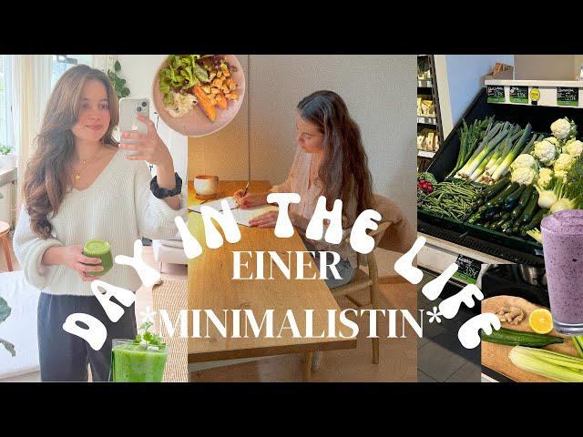 Ein Tag im Leben einer 'Minimalistin' VLOG | Detox, Pille absetzen, Buchempfehlung, schwimmen gehen