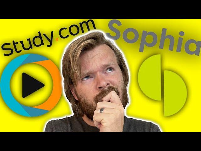 Study.com vs. Sophia! Which Is better?