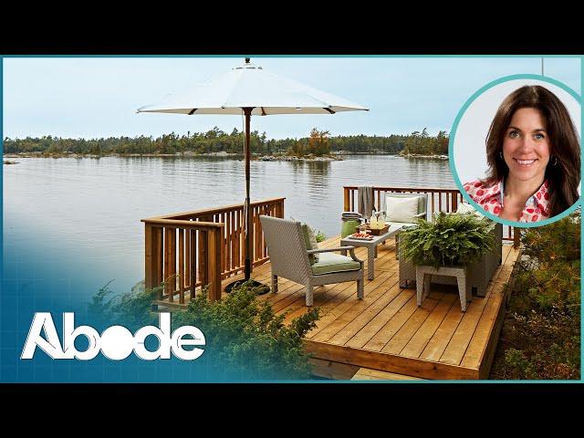 Creating The Ultimate Serene Lakeside Deck | Sarah's Summer Rental | Abode