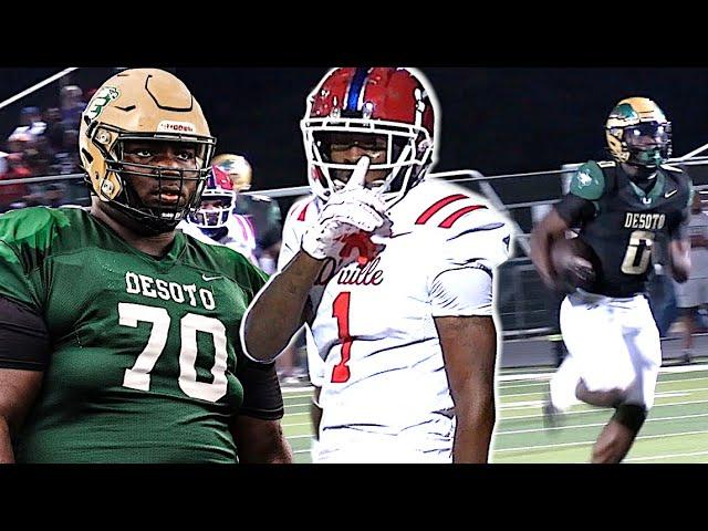 Duncanville vs Desoto was a MOVIE   EPIC Texas H.S Showdown | 5-Star Dakorien Moore Went CRAZY