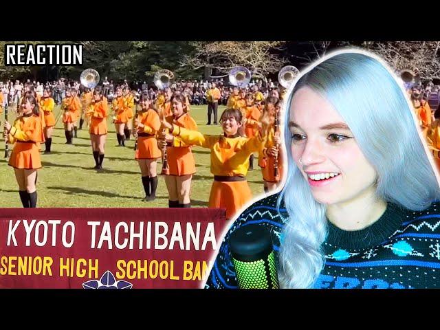 Kyoto Tachibana 'Orange Devils' Marching Band | REACTION