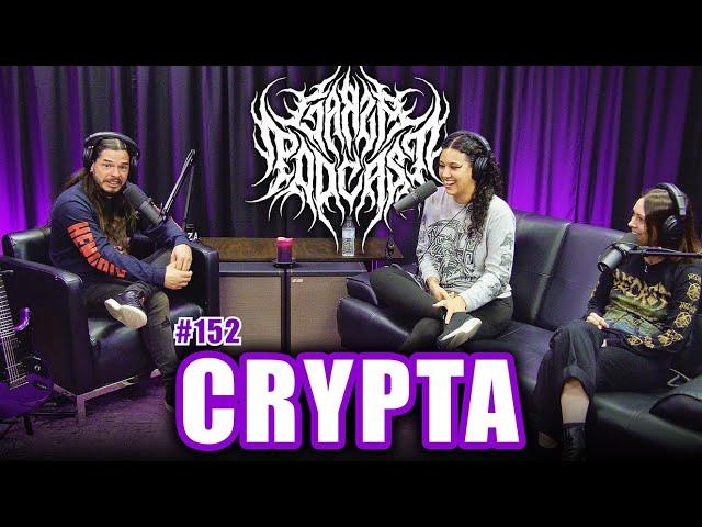 CRYPTA: Death Metal, Brazil, Tornadoes & Being Vegan On Tour | Garza Podcast 152