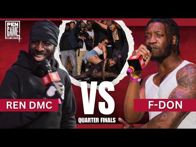 REN DMC vs F-DON | PenGame Rap Battle 2024