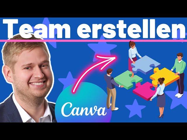 Canva Team erstellen Tutorial - Canva im Team nutzen