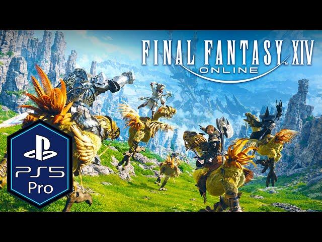 Final Fantasy XIV Online PS5 Pro Gameplay [120fps] [Final Fantasy 14]