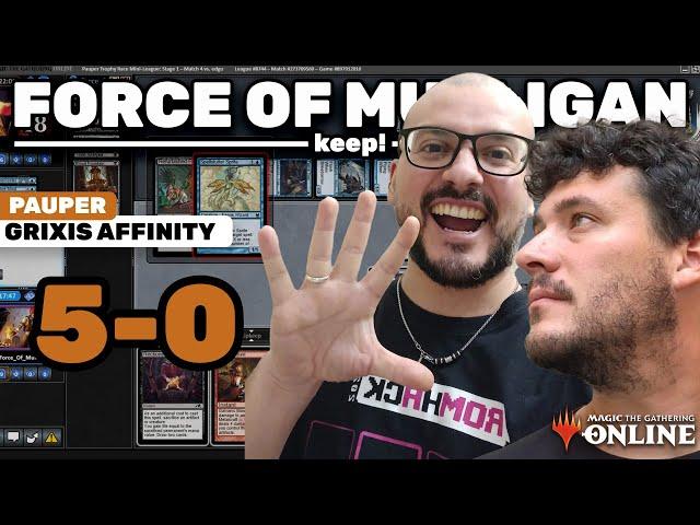 5-0 Grixis Affinity | MTG Pauper League | Non fatemi arrabbiare a Gabriele!