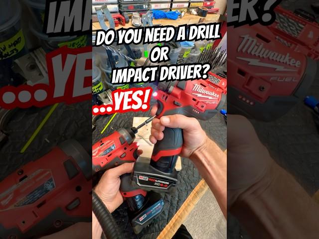 Do You Need Drill and Impact Driver?