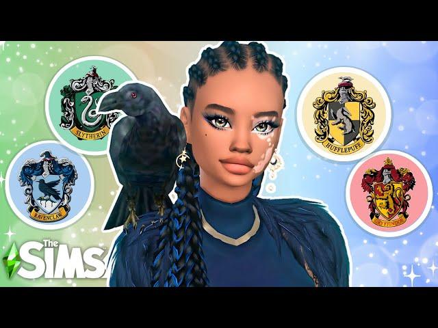 RECREATING HOGWARTS HOUSES AS SIMS!! | The Sims 4