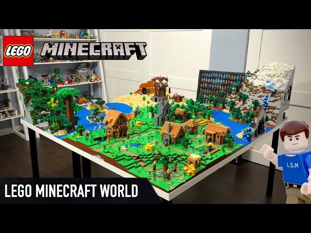 My Massive Lego Minecraft World (full review!)