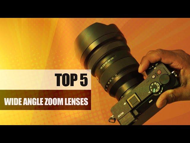 Top 5 Wide-Angle Zoom Lenses from Sony